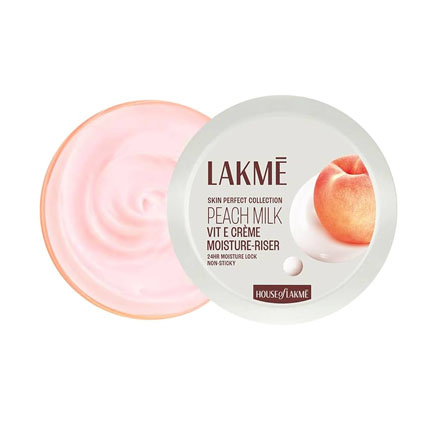 Lakme Moisturiser Peach Milk Vitamin E 